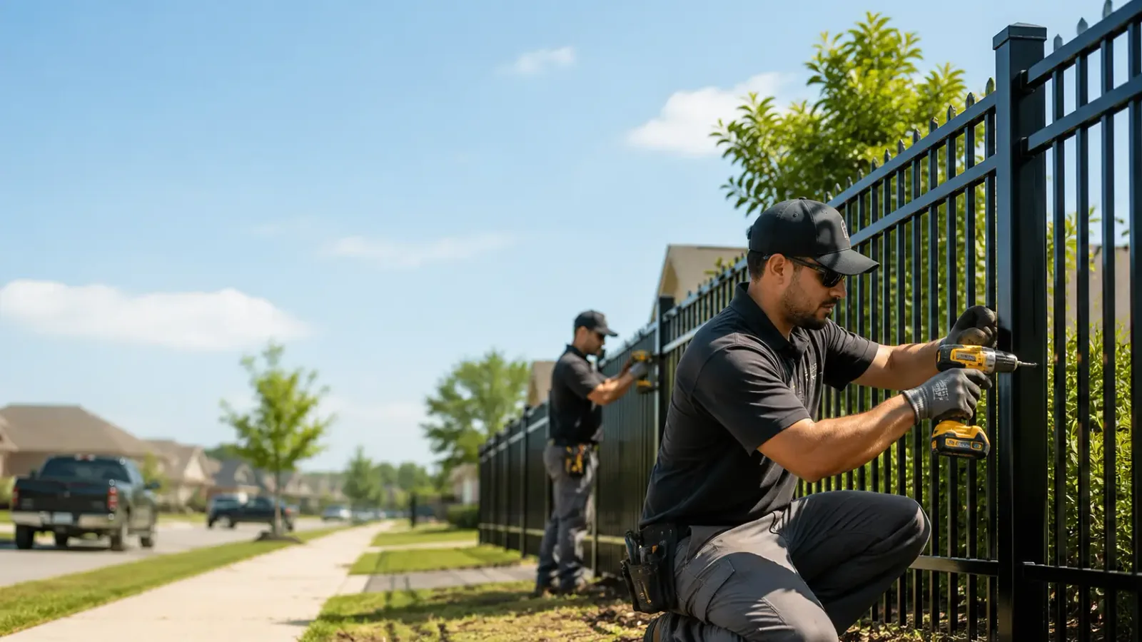 Metal Fence Installation in Mentone, IN